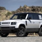 Land Rover Defender 110, front three-quarter view